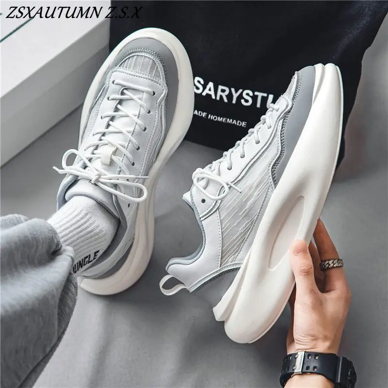 Men's Shoes 2025 Spring and Summer New Trend Sports Leisure Thick Sole Increase Tide Shoes Breathable Fashion Sneakers
Men's Shoes 2025 Spring and Summer New Trend Sports Leisure Thick Sole Increase Tide Shoes Breathable Fashion Sneakers