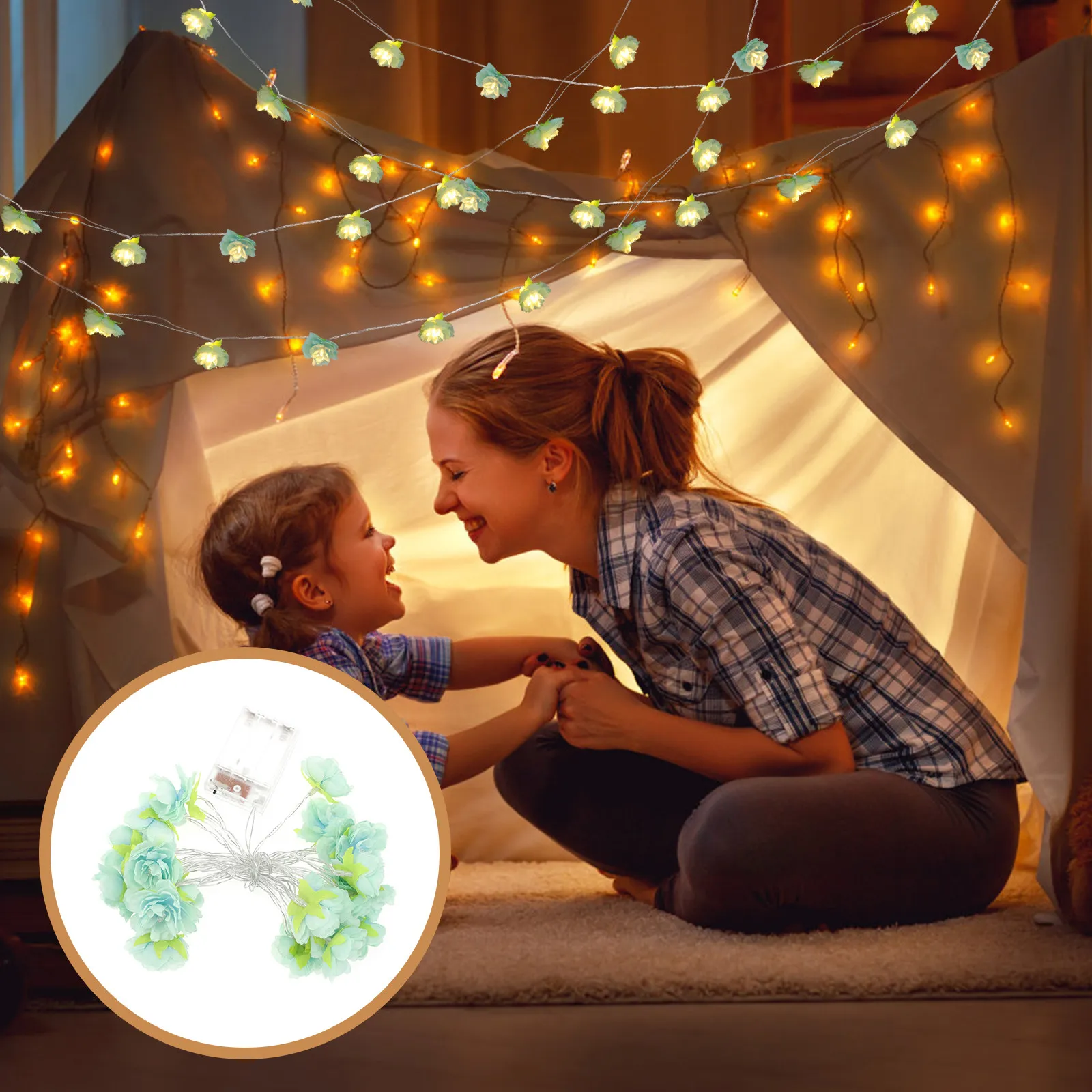 Flower String Light 20Leds Silk Fabric Plastic Battery Operated Fairy String Lights Romantic Home Decor Holiday Party
Flower String Light 20Leds Silk Fabric Plastic Battery Operated Fairy String Lights Romantic Home Decor Holiday Party