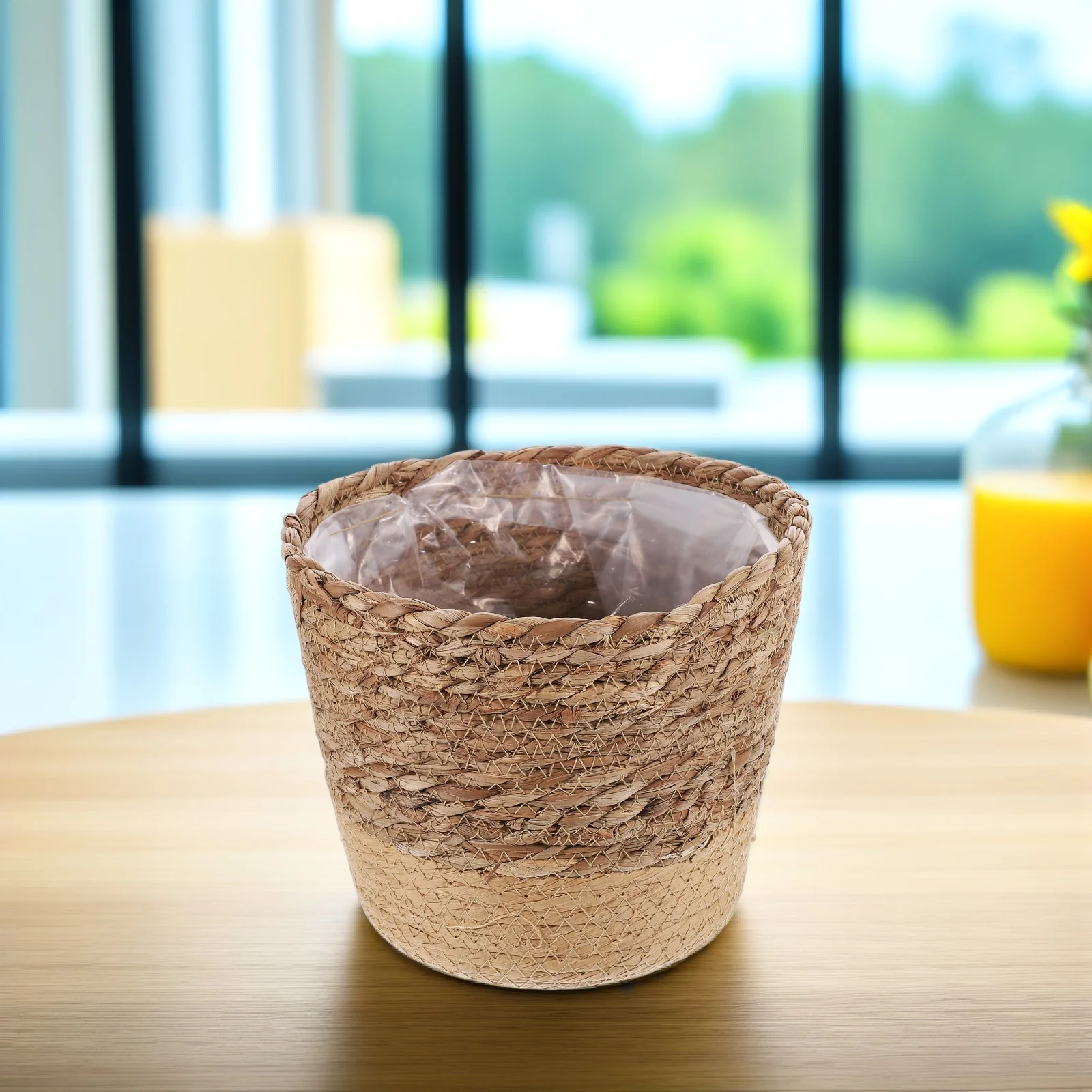 Woven Flower Pot Small Indoor Plant Planter Basket Grass Seagrass Handmade Decorative Storage Home Practical Durability
Woven Flower Pot Small Indoor Plant Planter Basket Grass Seagrass Handmade Decorative Storage Home Practical Durability
