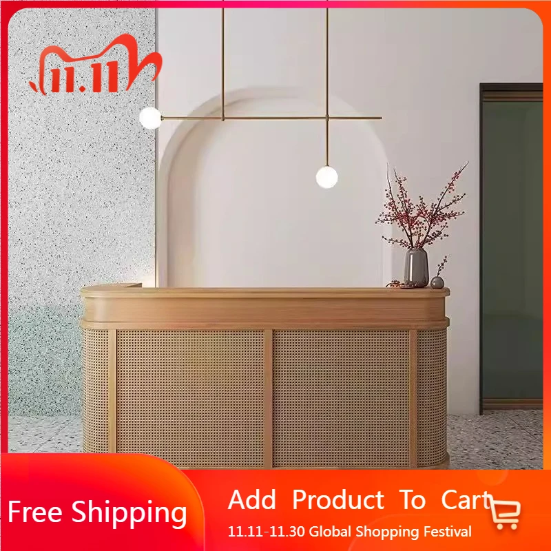 Wood Hotel Reception Desks Executive Industrial Unique Aesthetic Reception Desks Company Modern Escritorio Trendy Furniture
Wood Hotel Reception Desks Executive Industrial Unique Aesthetic Reception Desks Company Modern Escritorio Trendy Furniture