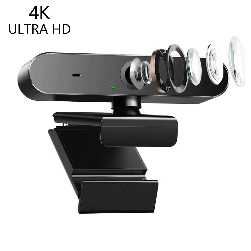 Веб-камера 4K Para PC Веб-камера HD 1080P Веб-камера с микрофоном USB Plug and Play Веб-камеры 2K для конференций / YouTube
Веб-камера 4K Para PC Веб-камера HD 1080P Веб-камера с микрофоном USB Plug and Play Веб-камеры 2K для конференций / YouTube