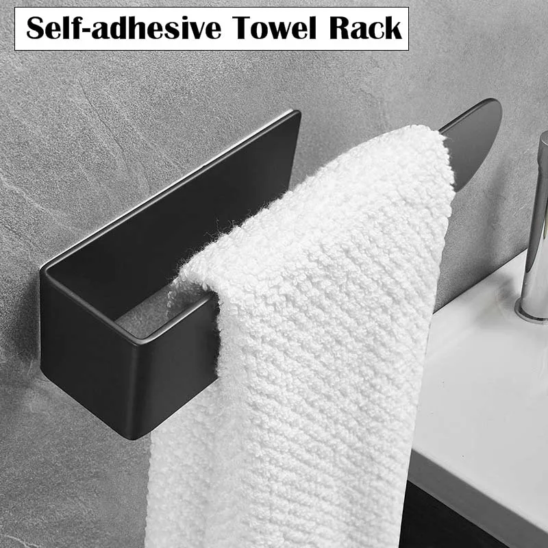 Stainless Steel Towel Racks Bars Self-adhesive Wall Hanging Towel Holder Kitchen Towel Hanger Storage Shelf Bathroom Hardware
Stainless Steel Towel Racks Bars Self-adhesive Wall Hanging Towel Holder Kitchen Towel Hanger Storage Shelf Bathroom Hardware