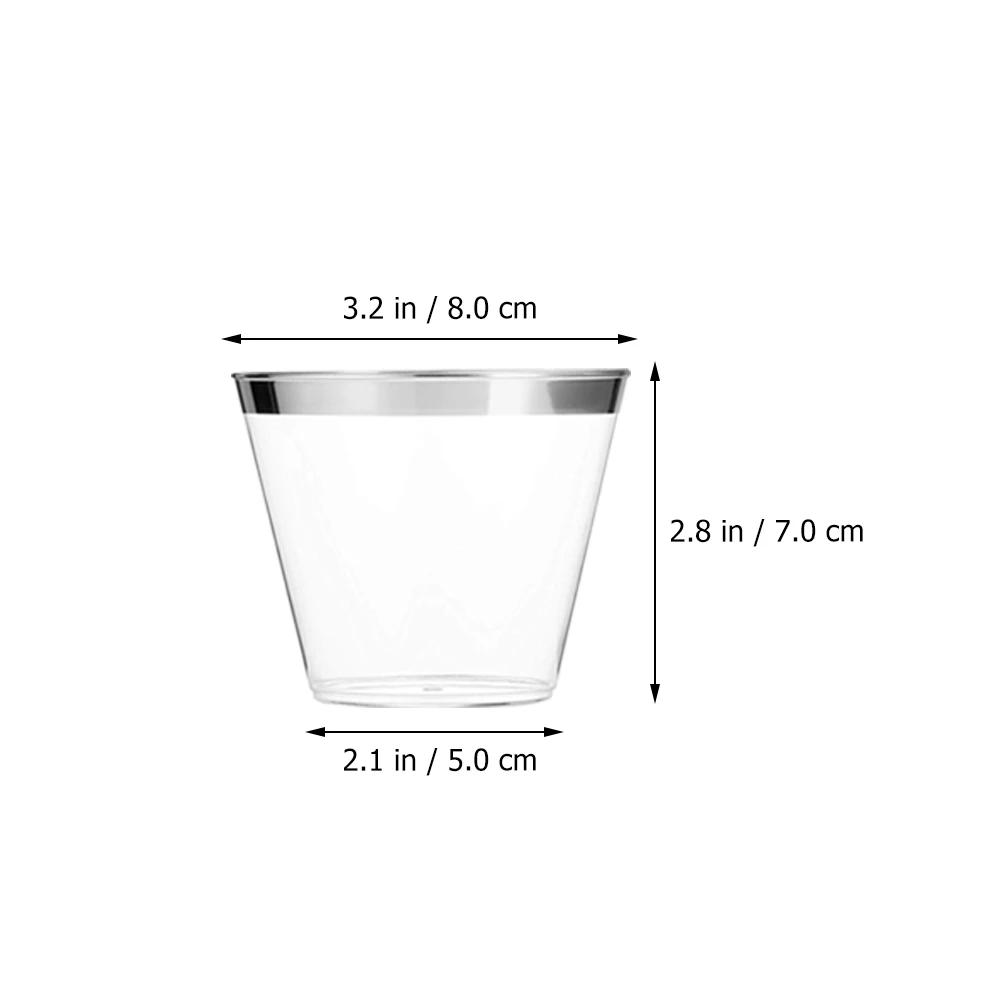 25 Pcs Plastic Cups Disposable Party Game Dining Break-resistant Stylish Drinking Weddings Birthdays Everyday Use
25 Pcs Plastic Cups Disposable Party Game Dining Break-resistant Stylish Drinking Weddings Birthdays Everyday Use