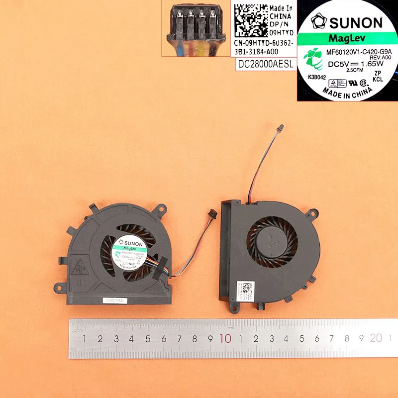 Новый охлаждающий вентилятор для ноутбука Dell Latitude E5530 (для процессора, оригинальный) PN: Приблизительный ремонт
Новый охлаждающий вентилятор для ноутбука Dell Latitude E5530 (для процессора, оригинальный) PN: Приблизительный ремонт