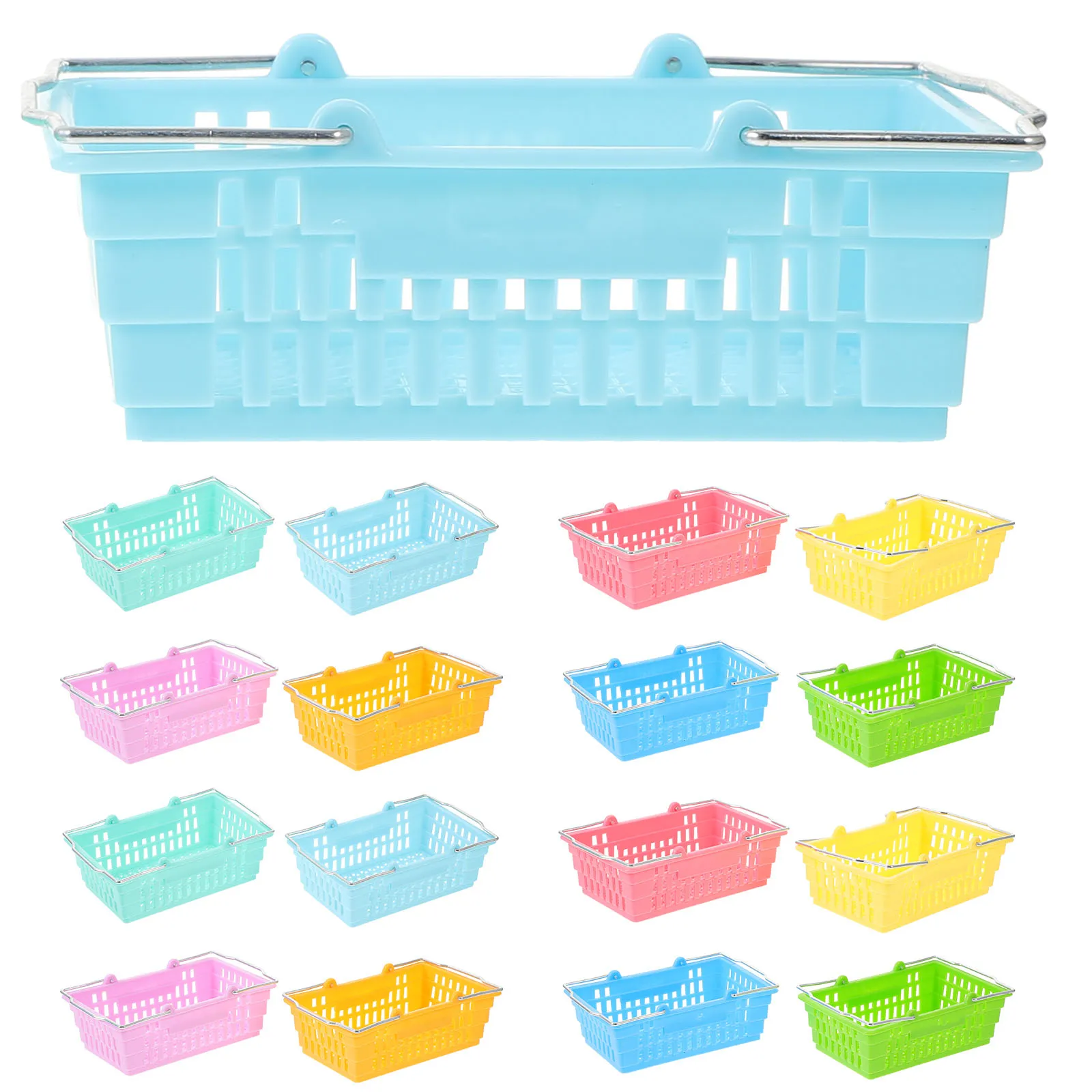 16 Pcs Mini Storage Basket Stationery Holder Rack Organizer Plastic Tool Organiser Baskets Small Office Desk
16 Pcs Mini Storage Basket Stationery Holder Rack Organizer Plastic Tool Organiser Baskets Small Office Desk