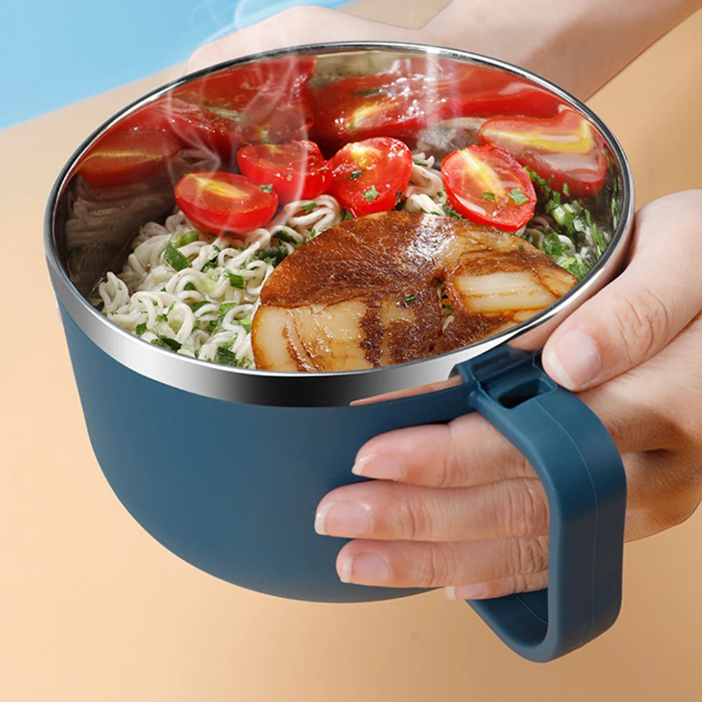 Dinnerware Portable Food Bowl Lid Dark Green Stainless Steel Lunch Supply Student Noodle
Dinnerware Portable Food Bowl Lid Dark Green Stainless Steel Lunch Supply Student Noodle