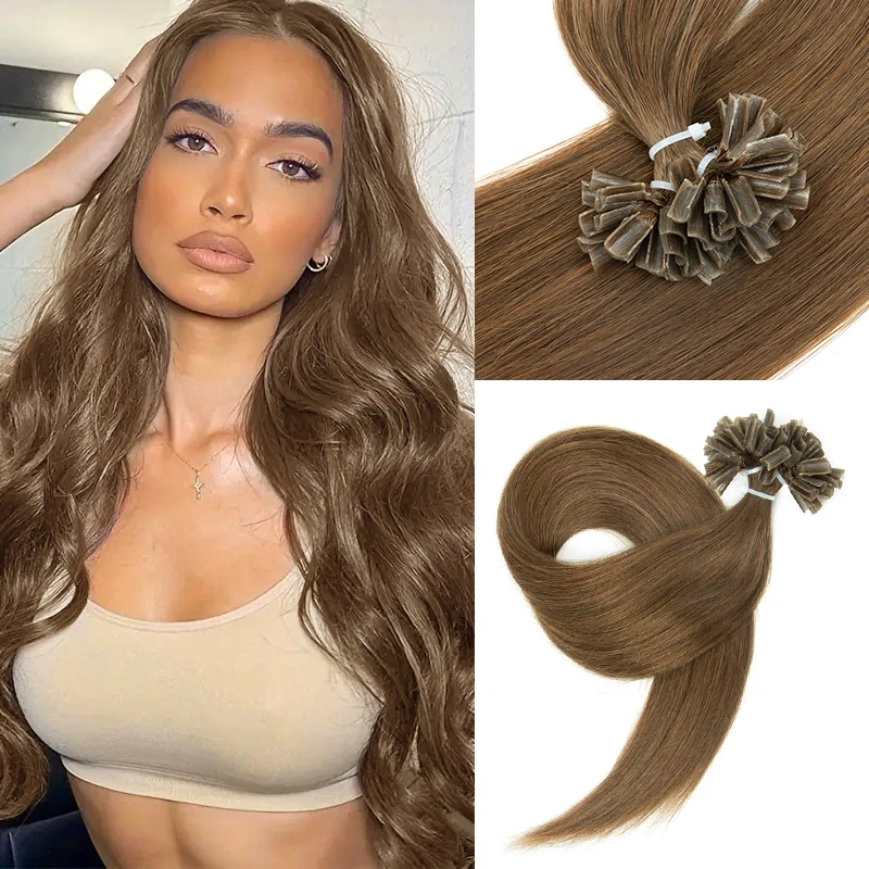 U-Tip Keratin Pre-Bond Extensions 100% Remy Human Hair for Seamless Blending & Easy Removal Professional 12 inch Volume Set
U-Tip Keratin Pre-Bond Extensions 100% Remy Human Hair for Seamless Blending & Easy Removal Professional 12 inch Volume Set