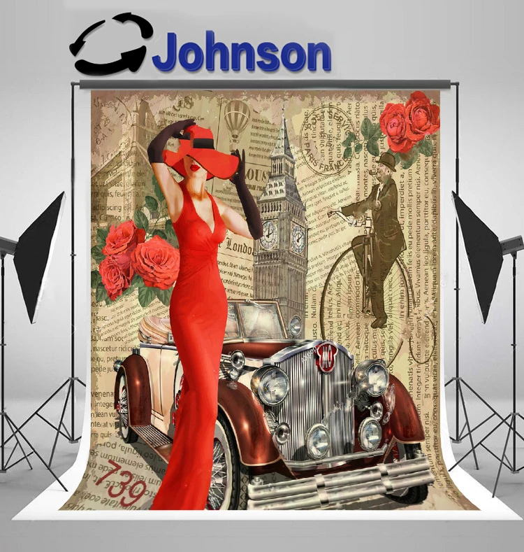 JOHNSON винтажный фон для фотостудии с изображением лондонского автомобиля велосипеда часов плаката газеты Высококачественная Компьютерная печать
JOHNSON винтажный фон для фотостудии с изображением лондонского автомобиля велосипеда часов плаката газеты Высококачественная Компьютерная печать