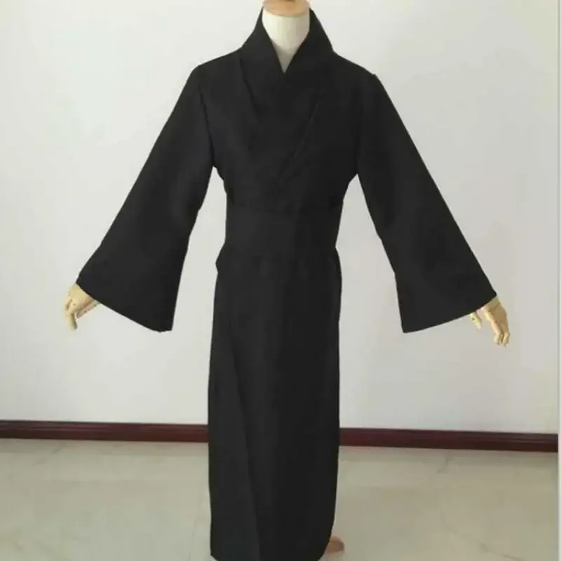 Japanese Style Men Classic Black Samurai Clothes Halloween Cosplay Costume Traditional Yukata Haori Warrior Kimono With Obi
Japanese Style Men Classic Black Samurai Clothes Halloween Cosplay Costume Traditional Yukata Haori Warrior Kimono With Obi