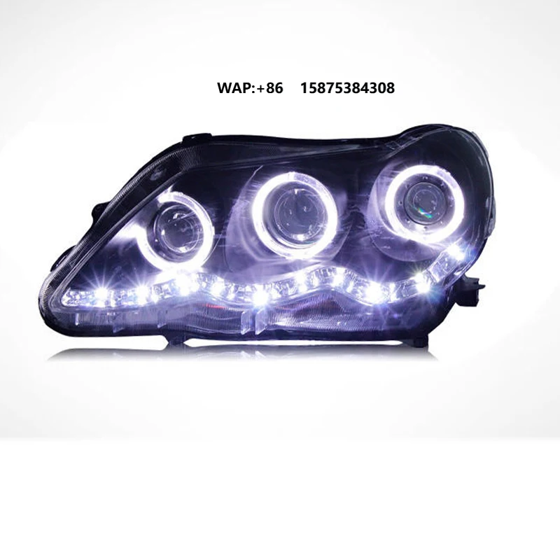 For 2004-2009 LED Daytime Running Light with Angel Eye Lens Xenon Lamp Performance Parts Upgrade New Condition Lao Ruizhi
For 2004-2009 LED Daytime Running Light with Angel Eye Lens Xenon Lamp Performance Parts Upgrade New Condition Lao Ruizhi