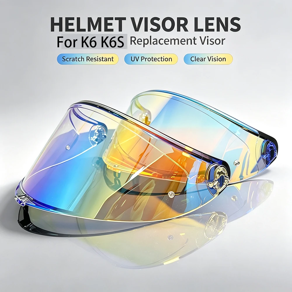 UV Replacement motorcycle helmet visor For AGV K6 K6S Helmet Visor
UV Replacement motorcycle helmet visor For AGV K6 K6S Helmet Visor