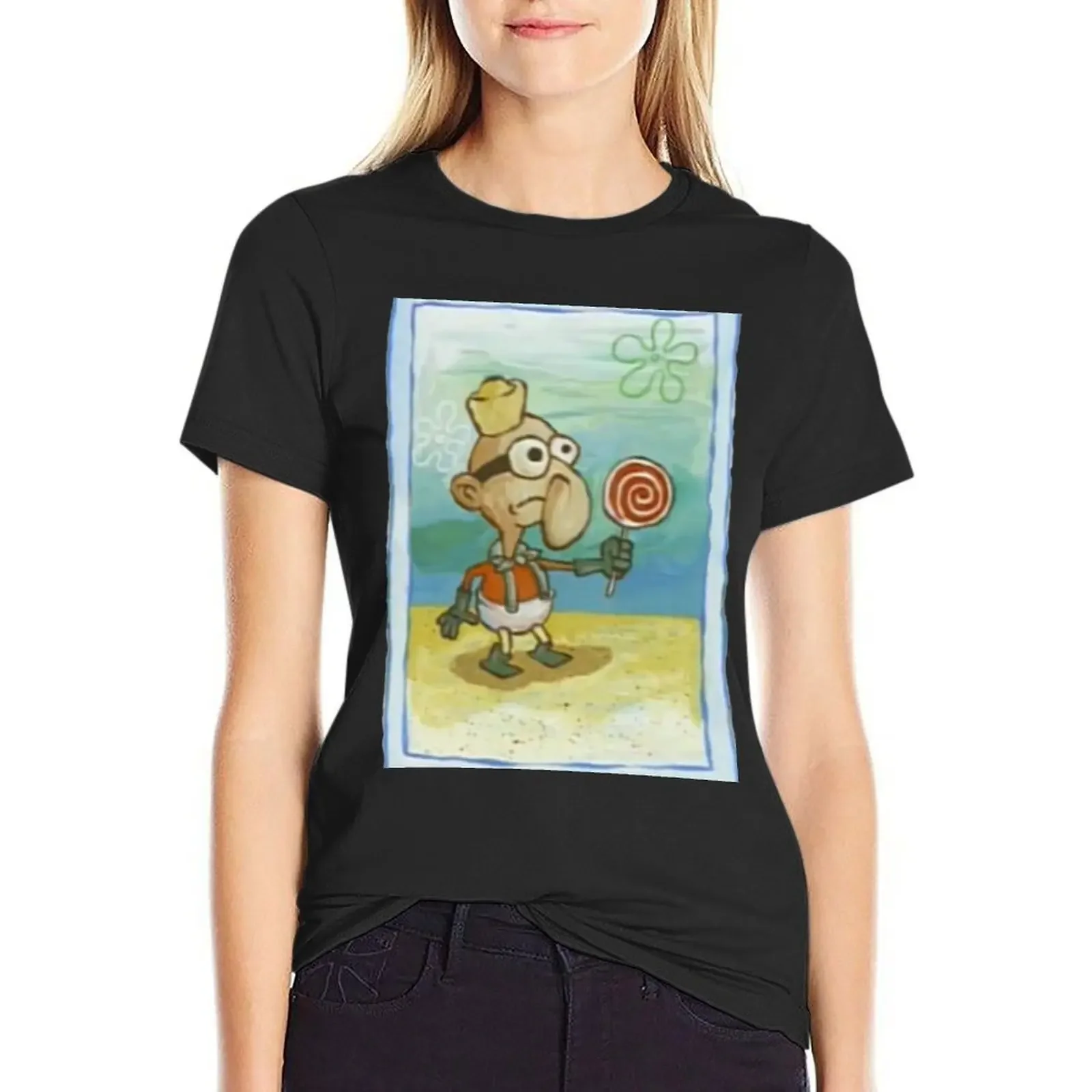 Barnacle Boy Baby Picture T-Shirt female funny summer top Women's cotton t-shirt
Barnacle Boy Baby Picture T-Shirt female funny summer top Women's cotton t-shirt