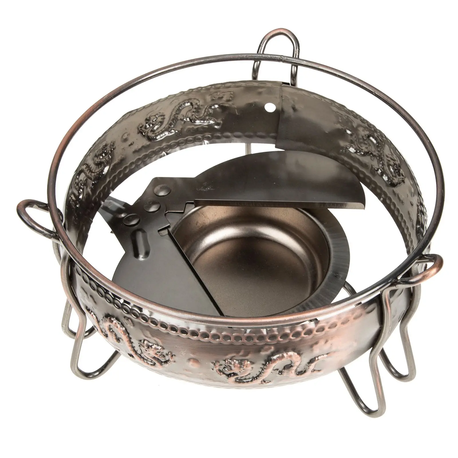 Bronze Furnace Small Pot Hot Stove Base Camping Cookware Alcohol Stove Durable Iron Material Perfect Buffet
Bronze Furnace Small Pot Hot Stove Base Camping Cookware Alcohol Stove Durable Iron Material Perfect Buffet