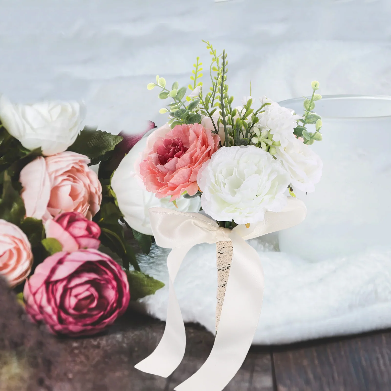 Retro Pink Silk Bouquet 948 Artificial Flowers Rustic Wedding Bride Photo Decor Bridal Table CenterpieceVintage Style
Retro Pink Silk Bouquet 948 Artificial Flowers Rustic Wedding Bride Photo Decor Bridal Table CenterpieceVintage Style