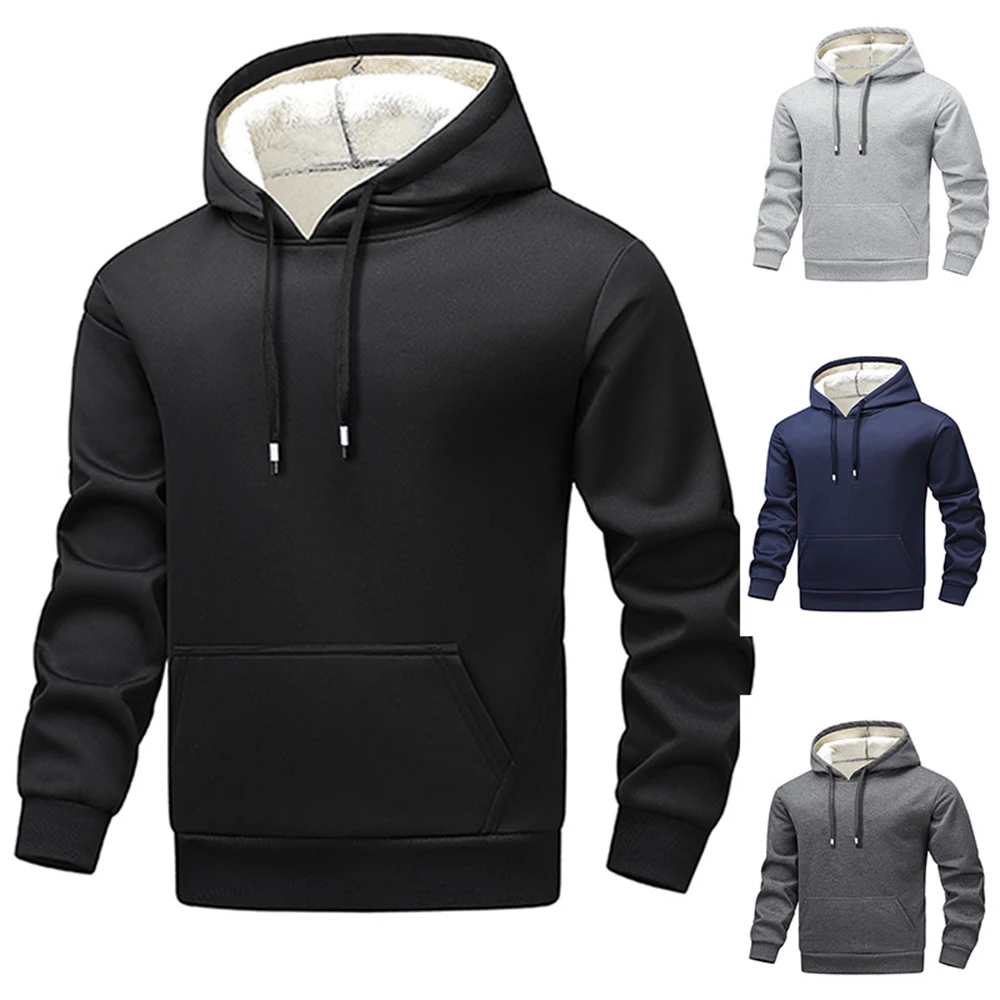 Толстовка с капюшоном, мужская новинка 2025, весна-осень, однотонный удобный повседневный модный пуловер на шнурке, топы большого размера 
Толстовка с капюшоном, мужская новинка 2025, весна-осень, однотонный удобный повседневный модный пуловер на шнурке, топы большого размера