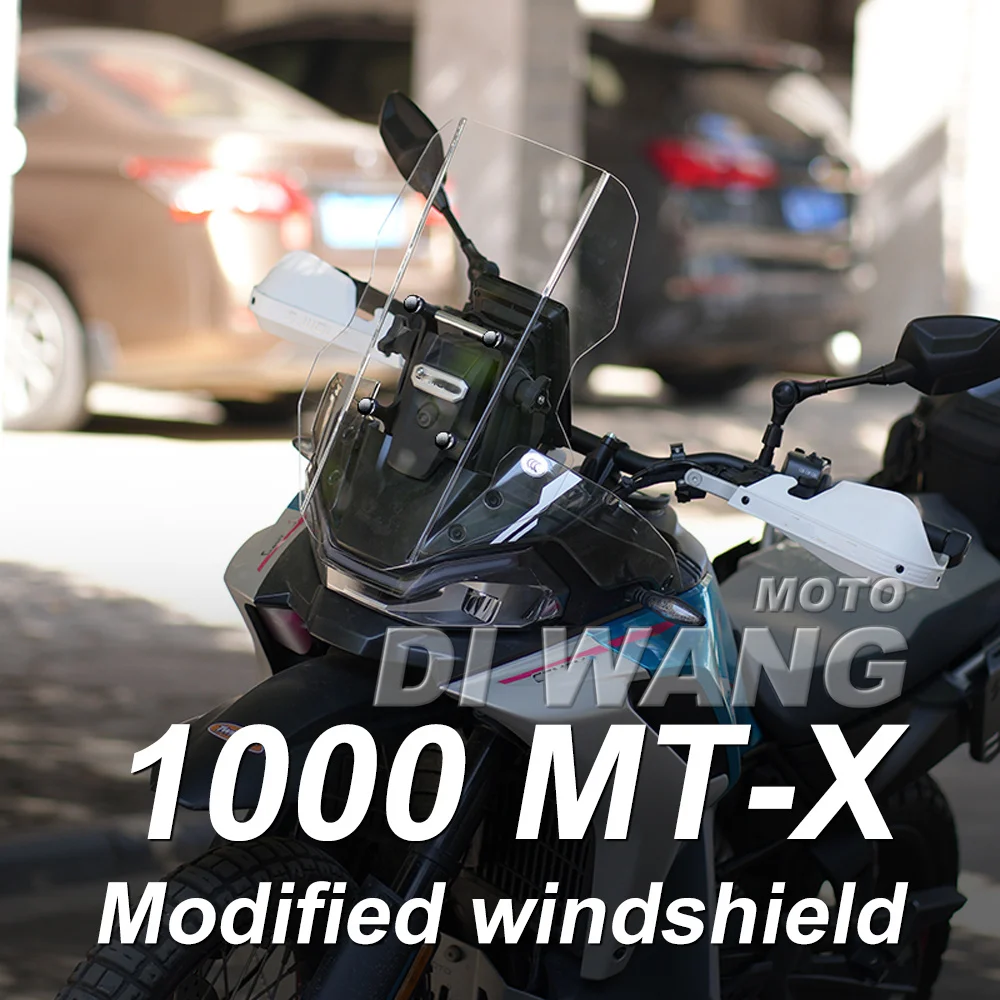 For CFMOTO 1000MT-X 1000 MTX Heightened Windshield Rainproof Wind Deflector Touring Motorcycle Modified Accessories
For CFMOTO 1000MT-X 1000 MTX Heightened Windshield Rainproof Wind Deflector Touring Motorcycle Modified Accessories