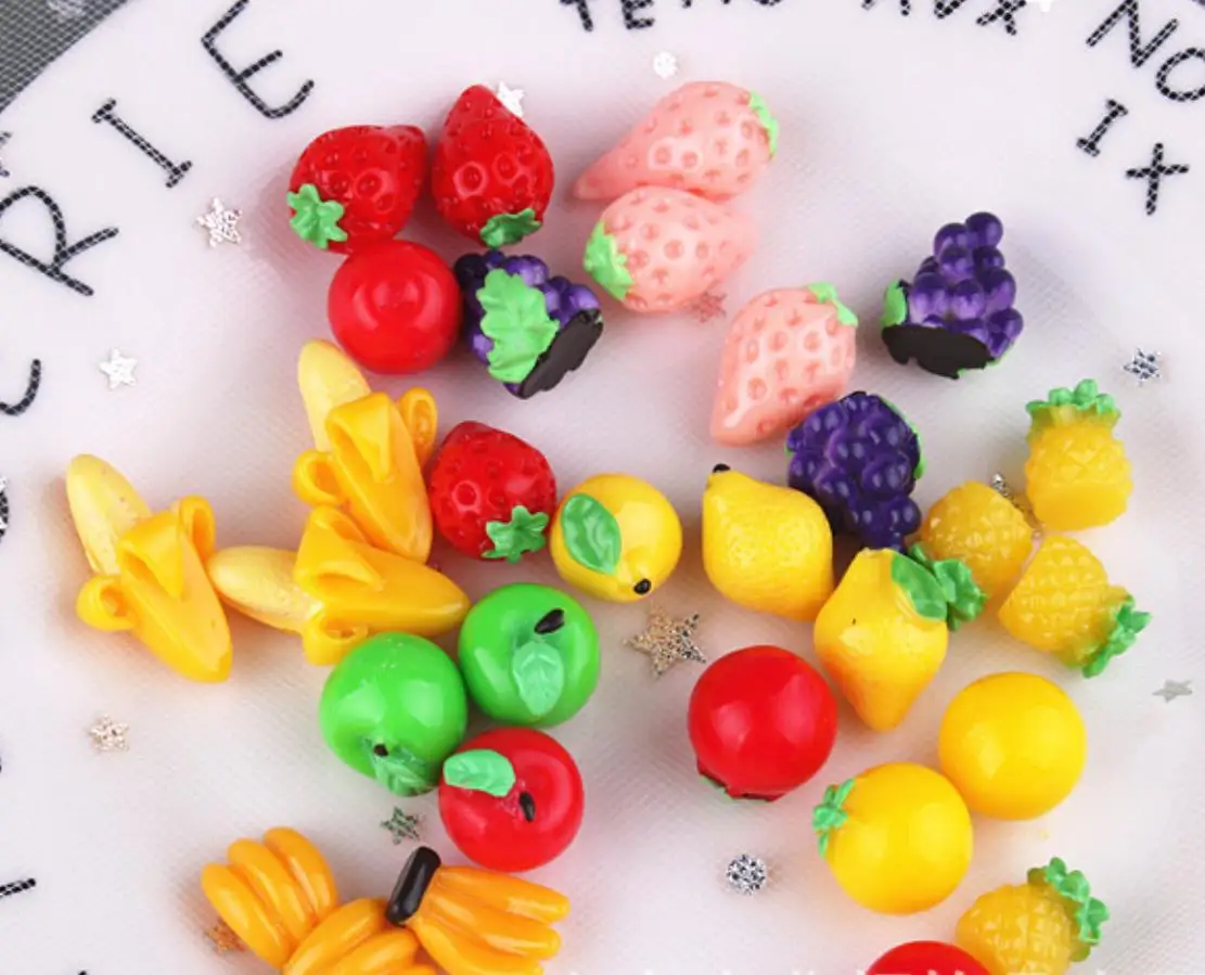 100pcs Resin Simulation 3D Fruit Mini Apple Lemon Handmade Crafts Cabochon DIY Scrapbooking Craft Decoration
100pcs Resin Simulation 3D Fruit Mini Apple Lemon Handmade Crafts Cabochon DIY Scrapbooking Craft Decoration