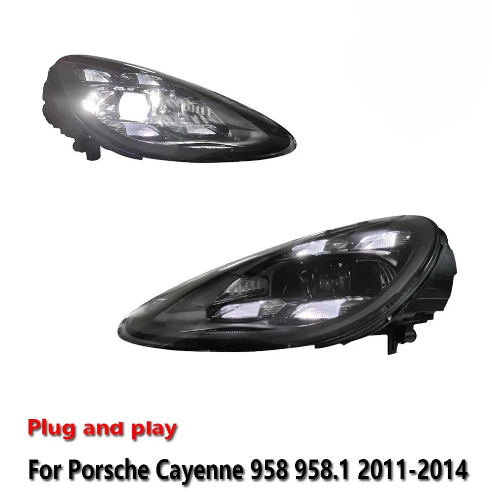 Светодиодные фары в сборе для Porsche Cayenne 958 958.1 2011-2014 с ДХО, стоп-сигналом и указателем поворота, подключение Plug and Play
Светодиодные фары в сборе для Porsche Cayenne 958 958.1 2011-2014 с ДХО, стоп-сигналом и указателем поворота, подключение Plug and Play