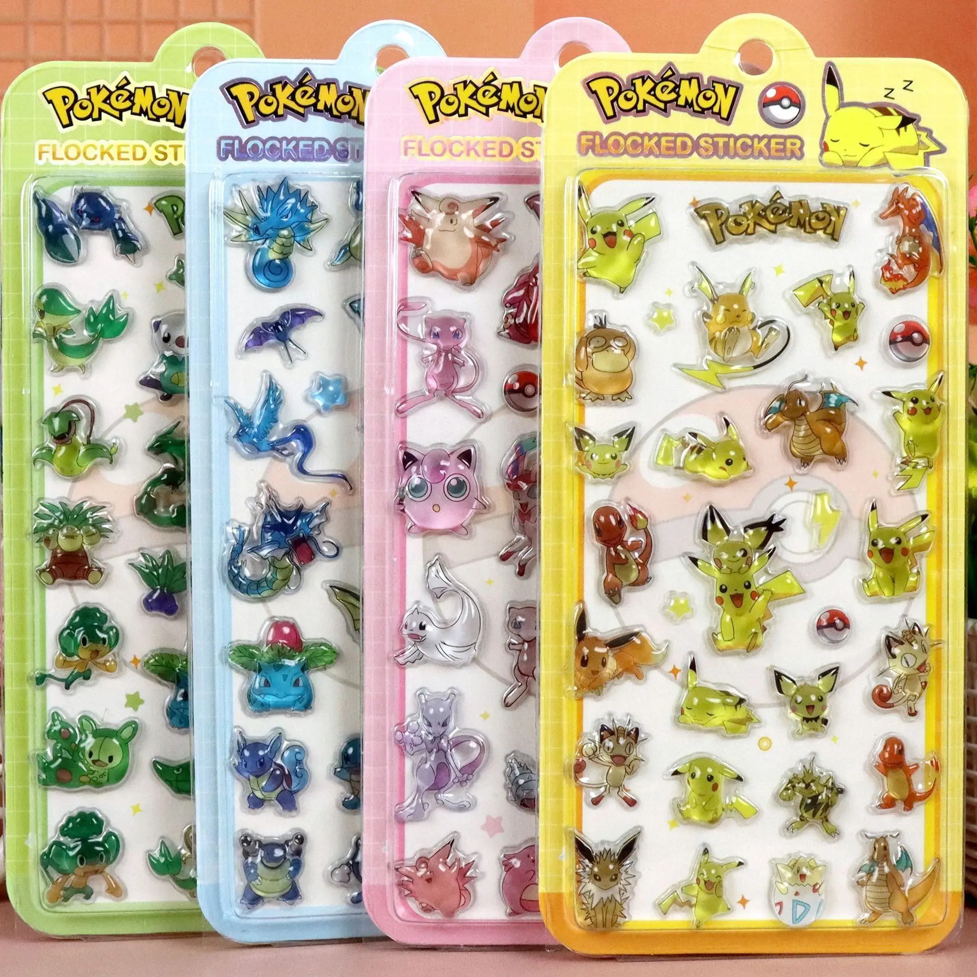 Pokémon 3D embossed stickers, popular Japanese-style 3D stickers, cute decorations, cup stickers, small prizes
Pokémon 3D embossed stickers, popular Japanese-style 3D stickers, cute decorations, cup stickers, small prizes