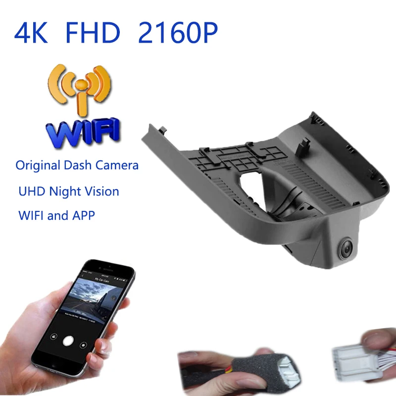 4K Plug And Play Car Video Recorder Wifi DVR Dash Camera For Geely Smart 2022 2023 2024 ICON 2023 2024 Dashcam Night Vision
4K Plug And Play Car Video Recorder Wifi DVR Dash Camera For Geely Smart 2022 2023 2024 ICON 2023 2024 Dashcam Night Vision