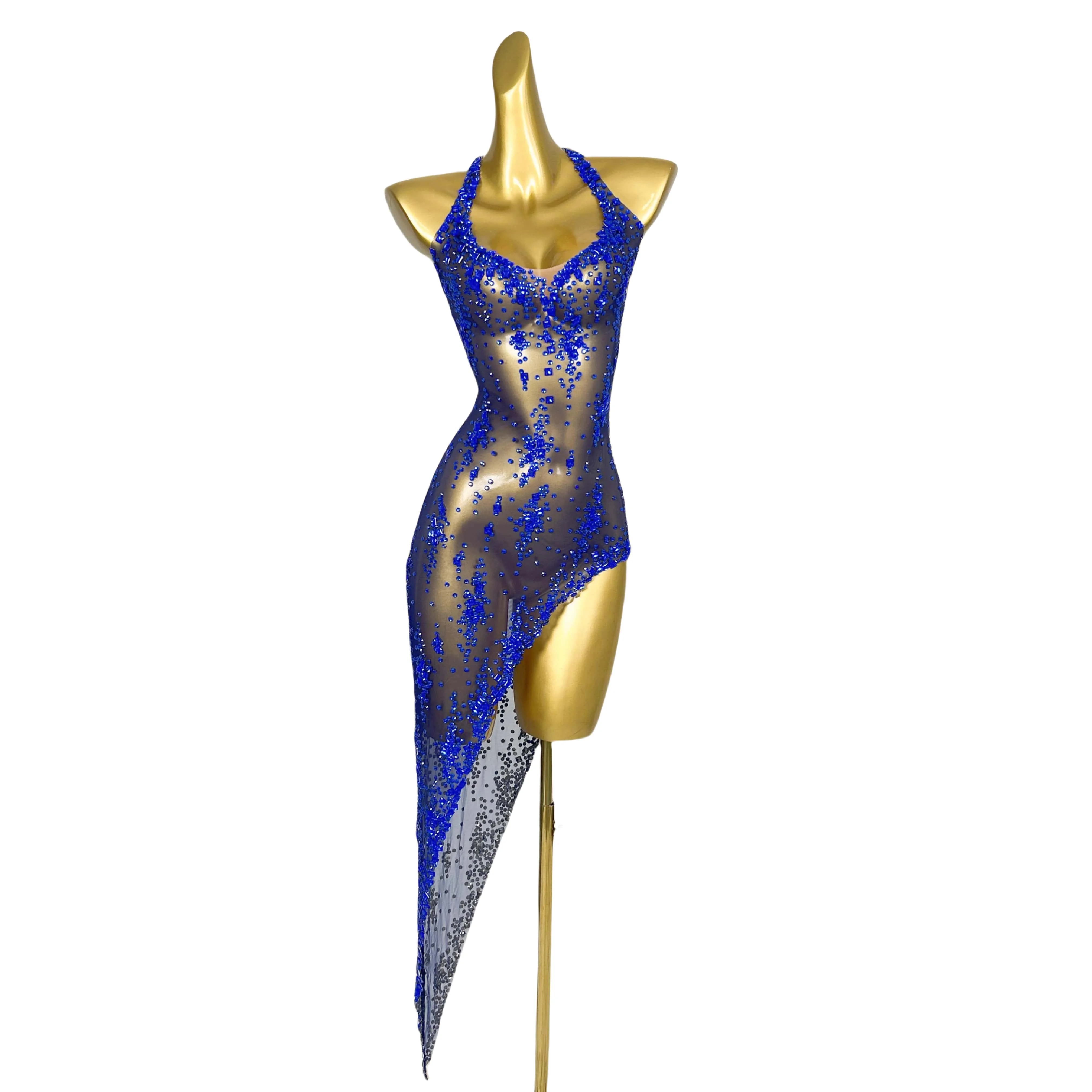 Diamonds Sexy Thin Mesh Mini Sheath Short Dress Party Evening Dress Performance Costume Bar Nightclub Singer Dancer Stage Wear
Diamonds Sexy Thin Mesh Mini Sheath Short Dress Party Evening Dress Performance Costume Bar Nightclub Singer Dancer Stage Wear