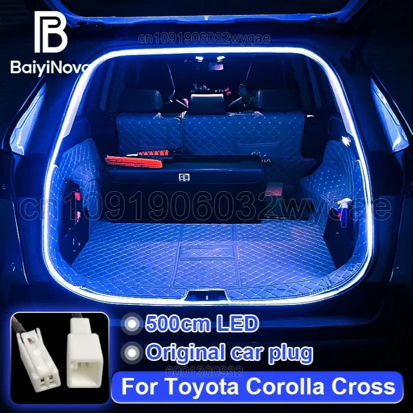 Flexible LED Ambient Light Strip for Toyota Corolla Cross With Dedicated Linker LED After Trunk Light 5m Can be cut DIY Lamp
Flexible LED Ambient Light Strip for Toyota Corolla Cross With Dedicated Linker LED After Trunk Light 5m Can be cut DIY Lamp