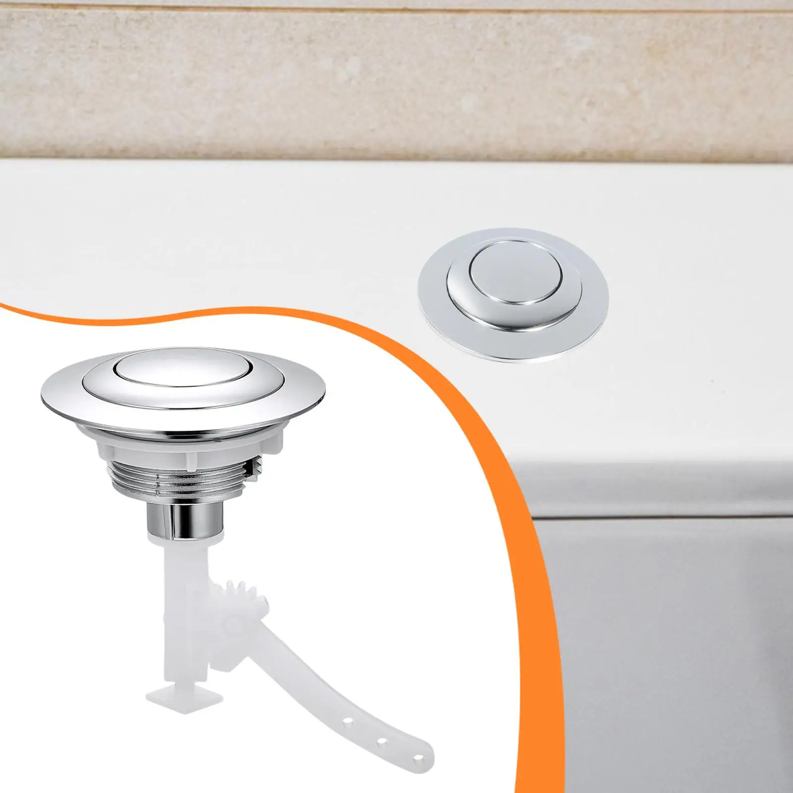 Кнопка смыва для унитаза (40, 50, 60 мм), запчасти для бачка унитаза, аксессуары для бытового использования
Кнопка смыва для унитаза (40, 50, 60 мм), запчасти для бачка унитаза, аксессуары для бытового использования