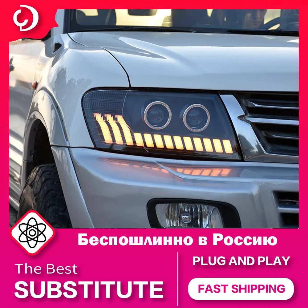Headlights for Pajero V73 2004-2016 LED DRL Day Running Head Lamps Turn Signal Led Projector Lens Auto Accessories
Headlights for Pajero V73 2004-2016 LED DRL Day Running Head Lamps Turn Signal Led Projector Lens Auto Accessories