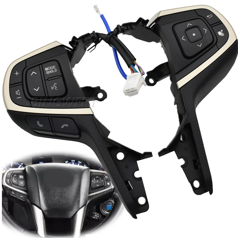 Multifunction Steering Wheel Audio Bluetooth Phone Buttons Switch For Toyota Innova 2015 2016 2017 2018 2019 2020 2021 Auto Part
Multifunction Steering Wheel Audio Bluetooth Phone Buttons Switch For Toyota Innova 2015 2016 2017 2018 2019 2020 2021 Auto Part