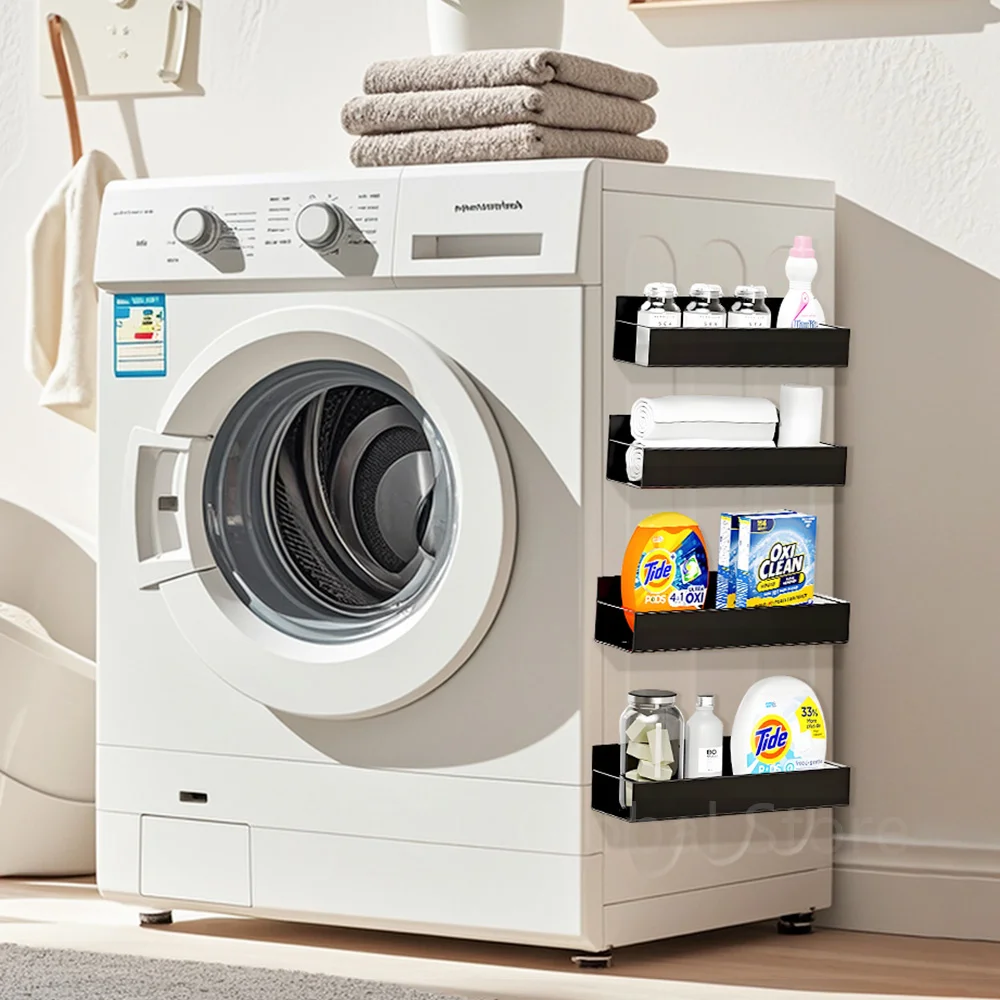 1/2pcs Magnetic Storage Shelf Iron Spice Rack Saving Space for Washing Machine Refrigerator Side Storage Kitchen Organizer Shelf 
1/2pcs Magnetic Storage Shelf Iron Spice Rack Saving Space for Washing Machine Refrigerator Side Storage Kitchen Organizer Shelf