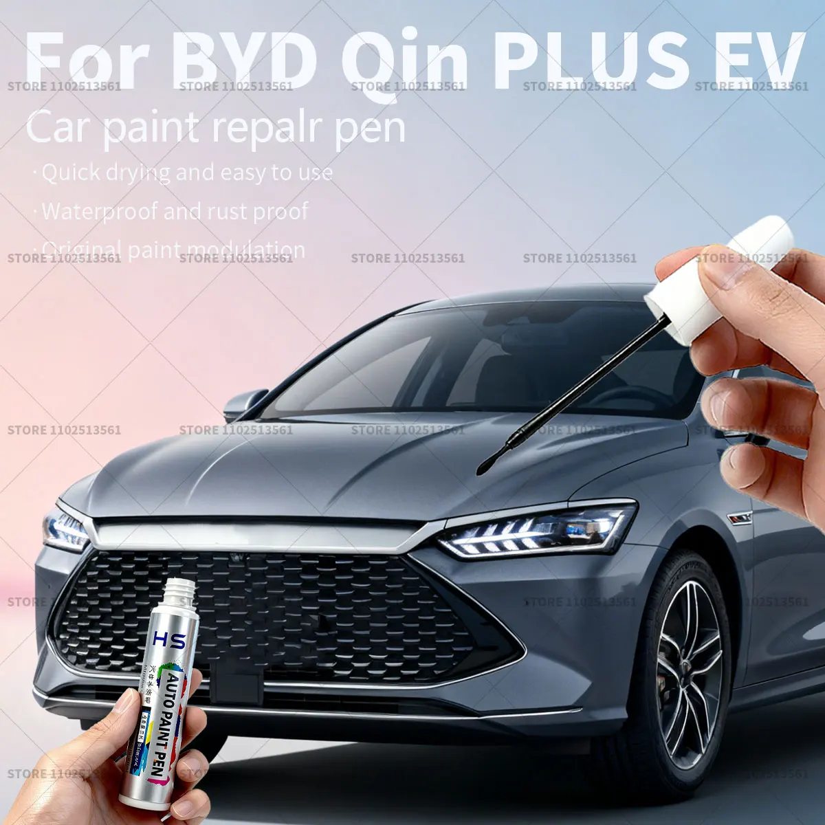 Ручка для ремонта автомобильной краски, средство для удаления царапин, сделай сам, автоаксессуары, белый WAZ, черный, 146 серый 082, красный BYC для BYD Qin PLUS EV
Ручка для ремонта автомобильной краски, средство для удаления царапин, сделай сам, автоаксессуары, белый WAZ, черный, 146 серый 082, красный BYC для BYD Qin PLUS EV