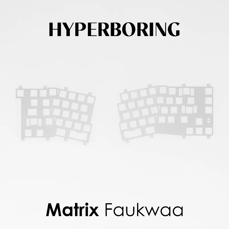 Matrix Faukwaa Keyboard Positioning Plate Customization PP PC FR4 Aluminum Positioning Board for Mechanical Keyboard Accessories
Matrix Faukwaa Keyboard Positioning Plate Customization PP PC FR4 Aluminum Positioning Board for Mechanical Keyboard Accessories
