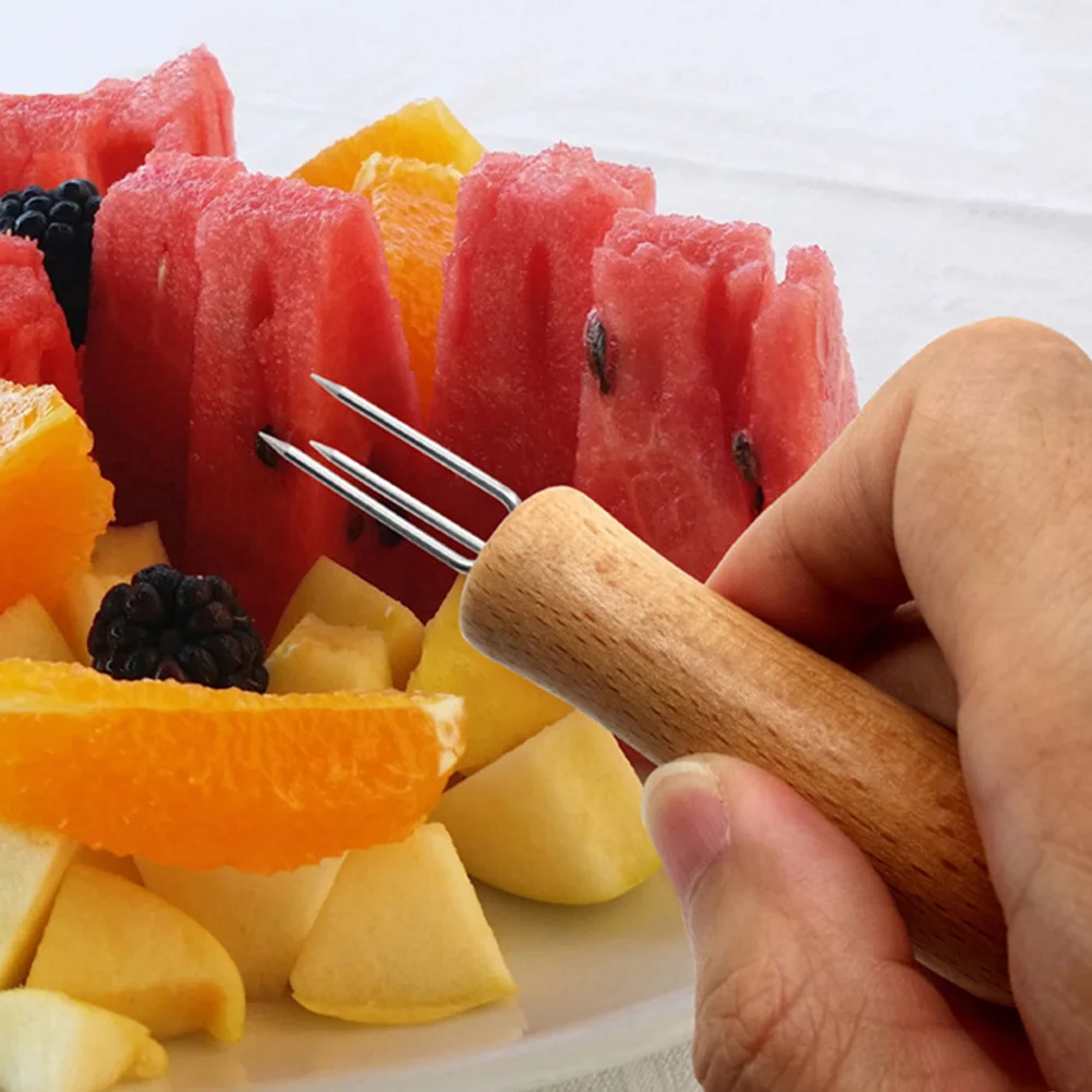 4pcs Stainless Steel Corn Forks Wood Handle Bbq Sticks Fruit Picks Reusable Grilling Tools Picnic Camping Restaurant Assorted
4pcs Stainless Steel Corn Forks Wood Handle Bbq Sticks Fruit Picks Reusable Grilling Tools Picnic Camping Restaurant Assorted