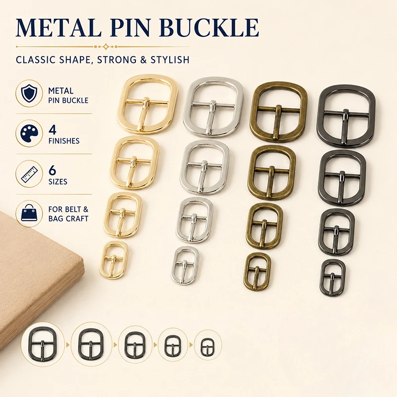 10/20Pcs 12-38mm Metal Pin Buckle for Bags Shoulder Strap Shoes Adjustable Roller Clasp Belt Hardware Accessories Repair Parts
10/20Pcs 12-38mm Metal Pin Buckle for Bags Shoulder Strap Shoes Adjustable Roller Clasp Belt Hardware Accessories Repair Parts