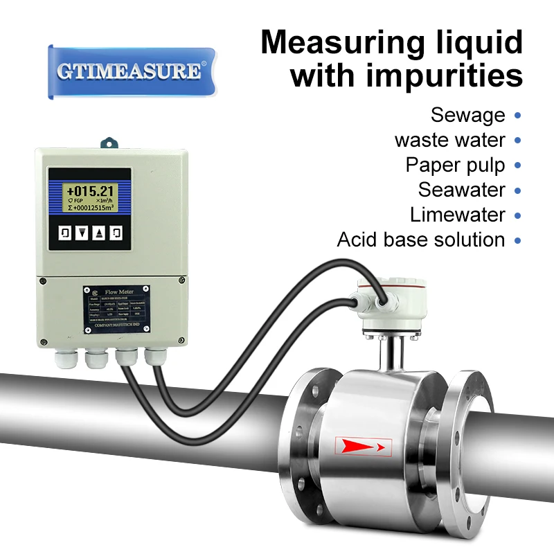 Electromagnetic Flowmeter High Accuracy Pulse 4-20mA RS485 HART Price Electromagnetic Flow Meter For Milk Juice Water
Electromagnetic Flowmeter High Accuracy Pulse 4-20mA RS485 HART Price Electromagnetic Flow Meter For Milk Juice Water