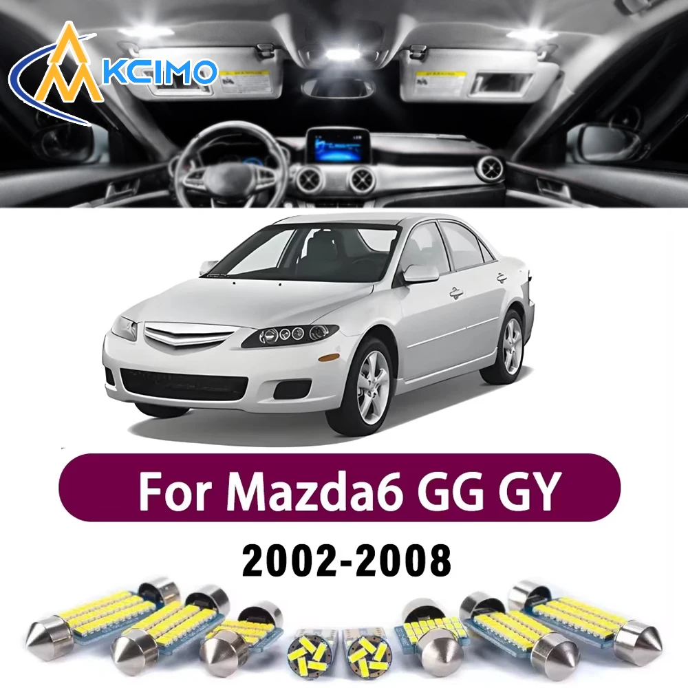 KCIMO Car LED Bulb Accessories Interior Light Foot Mirror Lamp Kit For Mazda6 GG GY 2002-2008 Car Dome Vehicle Trunk Lamp Canbus
KCIMO Car LED Bulb Accessories Interior Light Foot Mirror Lamp Kit For Mazda6 GG GY 2002-2008 Car Dome Vehicle Trunk Lamp Canbus