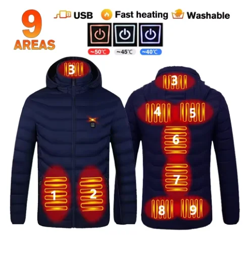 Мужская парка, зимние теплые куртки с USB-подогревом, умный термостат, однотонная одежда с капюшоном и подогревом, мужская куртка bobojaco, теплая стеганая куртка
Мужская парка, зимние теплые куртки с USB-подогревом, умный термостат, однотонная одежда с капюшоном и подогревом, мужская куртка bobojaco, теплая стеганая куртка