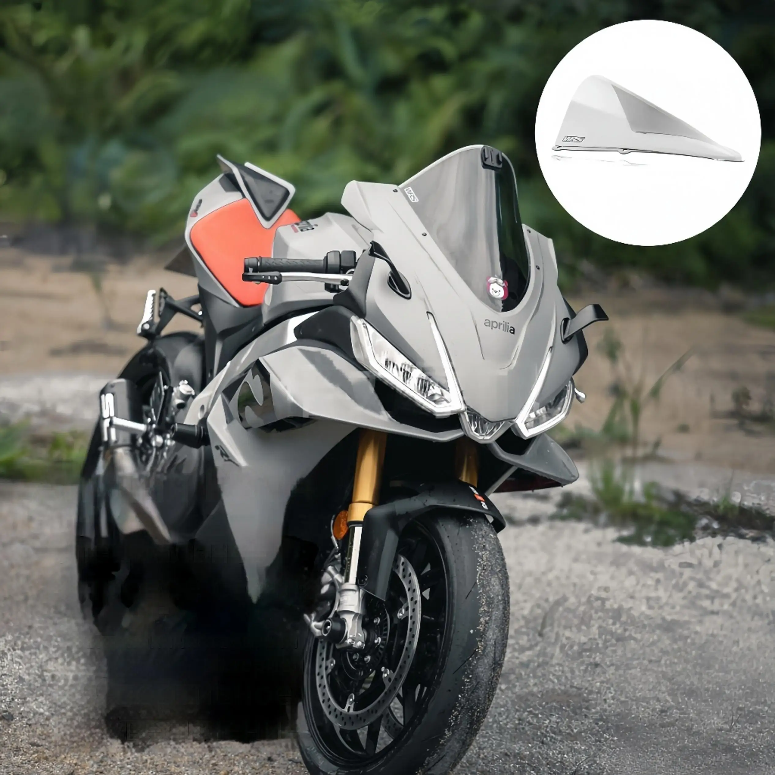 Aerodynamic Smoked Raised Windscreen For Aprilia RSV4 2021-2024 WRS Racing Windshield Fairing
Aerodynamic Smoked Raised Windscreen For Aprilia RSV4 2021-2024 WRS Racing Windshield Fairing