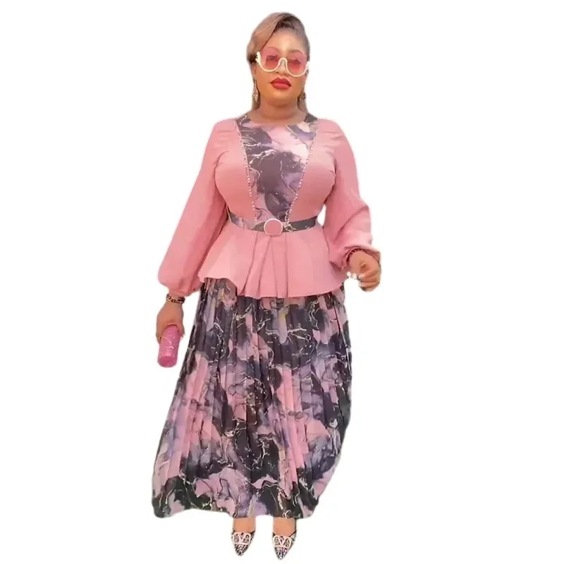 2 PCS Sets Tops and Skirts Suits Dashiki Ankara Outfits Gown Plus Size Wedding Party Matching Sets African Clothes for Women
2 PCS Sets Tops and Skirts Suits Dashiki Ankara Outfits Gown Plus Size Wedding Party Matching Sets African Clothes for Women