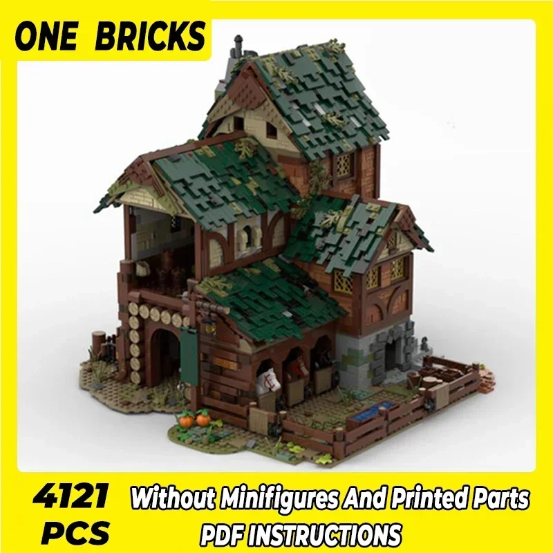 Moc Building Blocks Modular medieval Medieval Barn Technical Bricks DIY Assembly Construction Toys For Child Holiday Gifts
Moc Building Blocks Modular medieval Medieval Barn Technical Bricks DIY Assembly Construction Toys For Child Holiday Gifts