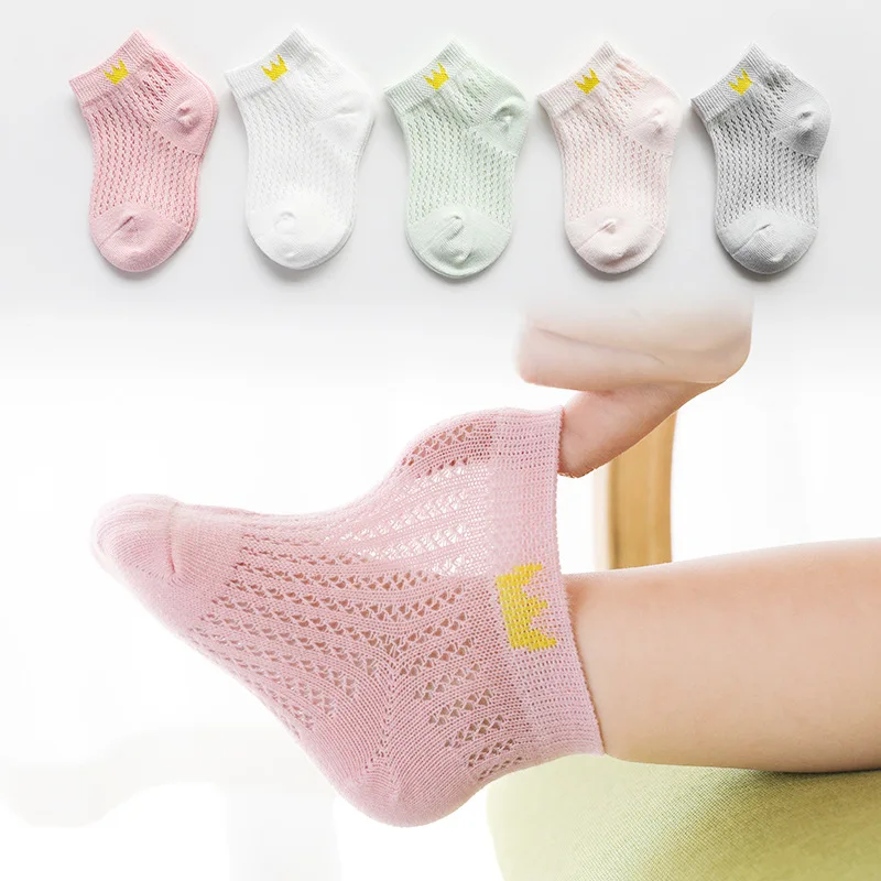 5 Pairs Socks For Girls And Boys Children Boat Socks Thin Mesh Spring And Summer Cotton Breathable
5 Pairs Socks For Girls And Boys Children Boat Socks Thin Mesh Spring And Summer Cotton Breathable