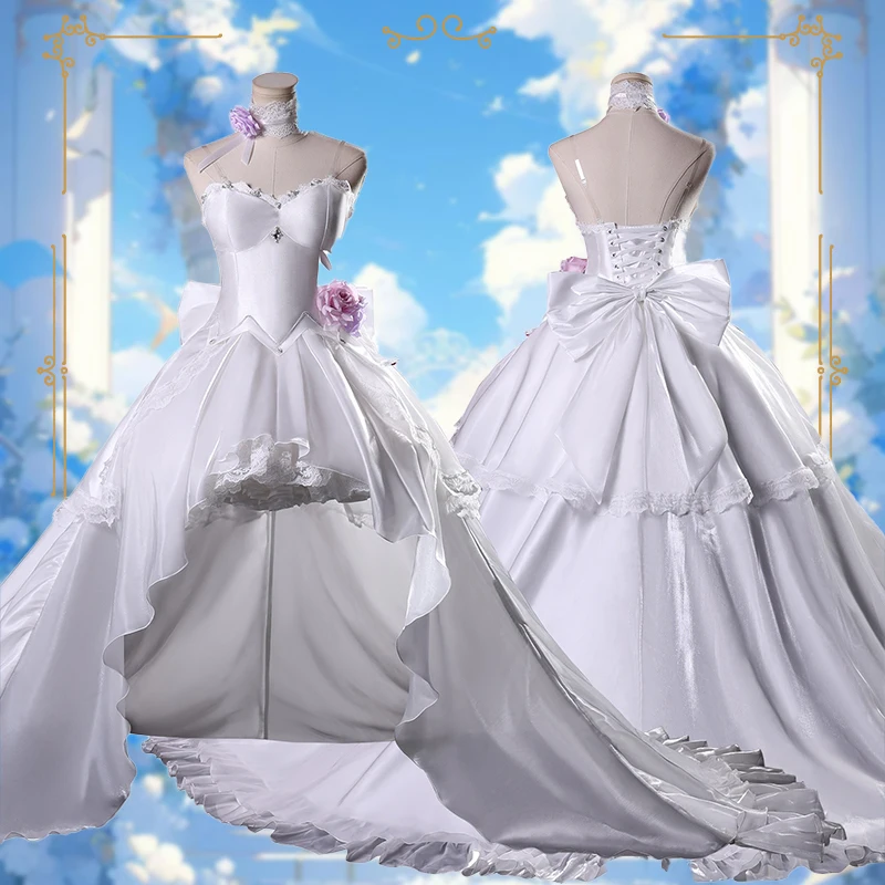 Date A Live Tokisaki Kurumi Cosplay Costume Wedding Dress Full Set Women's Anime Bridal Cosplay Outfit Sweet Lolita Style Dress
Date A Live Tokisaki Kurumi Cosplay Costume Wedding Dress Full Set Women's Anime Bridal Cosplay Outfit Sweet Lolita Style Dress