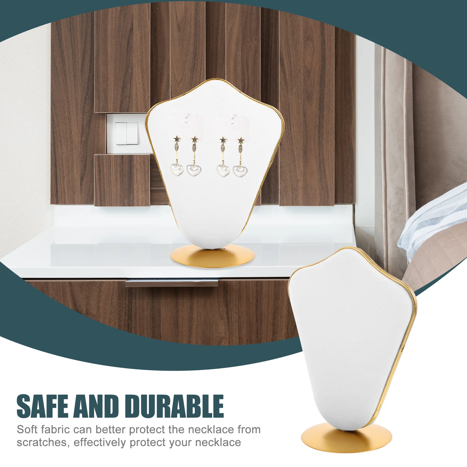 Фланелевая подставка для хранения серег, мягкий фланелевый органайзер для серег и ожерелий, настольная подставка-органайзер для украшений
Фланелевая подставка для хранения серег, мягкий фланелевый органайзер для серег и ожерелий, настольная подставка-органайзер для украшений