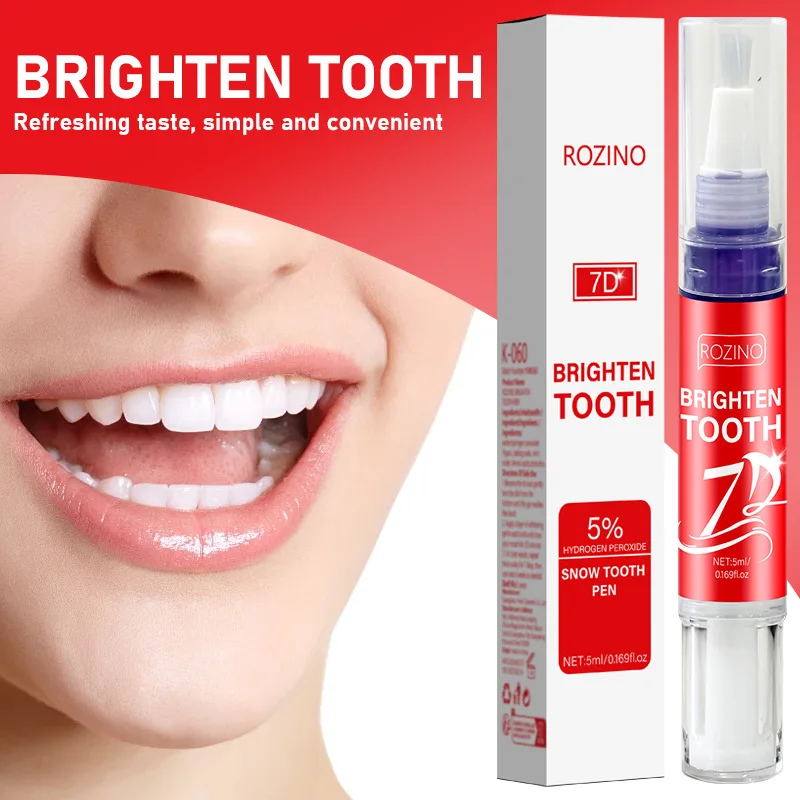 Red Teeth Whitening Gel Pen Bleach Tooth Dental Oral Hygiene Care Remove Plaque Stains Teeth Cleaning Essence Gel Toothpaste 5ml
Red Teeth Whitening Gel Pen Bleach Tooth Dental Oral Hygiene Care Remove Plaque Stains Teeth Cleaning Essence Gel Toothpaste 5ml