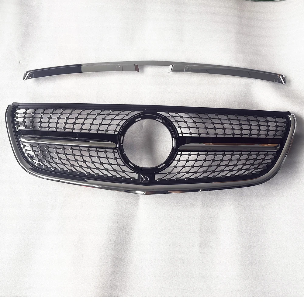 Front Diamond Grill Grille For Mercedes Benz Vito W447 2015-2018 Auto Car Accessories
Front Diamond Grill Grille For Mercedes Benz Vito W447 2015-2018 Auto Car Accessories