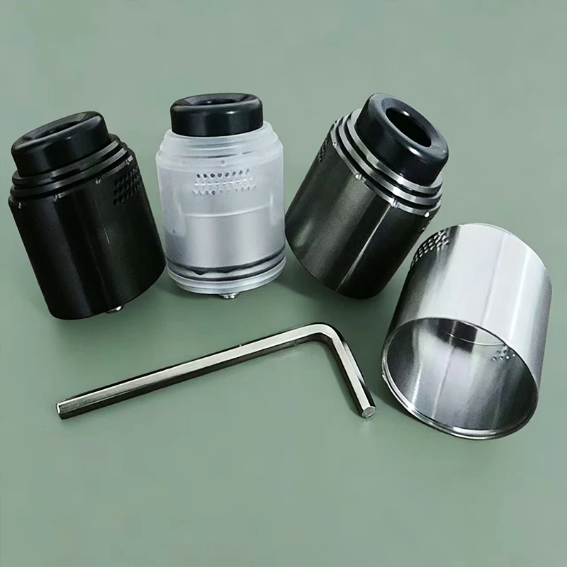 DIY TEMPLE 28MM RDA Squonk BF Atomizer Rebuildable Dual Coil Top Filling Tank with Wide 810 Drip Tip for 510 Thread Spare Part
DIY TEMPLE 28MM RDA Squonk BF Atomizer Rebuildable Dual Coil Top Filling Tank with Wide 810 Drip Tip for 510 Thread Spare Part