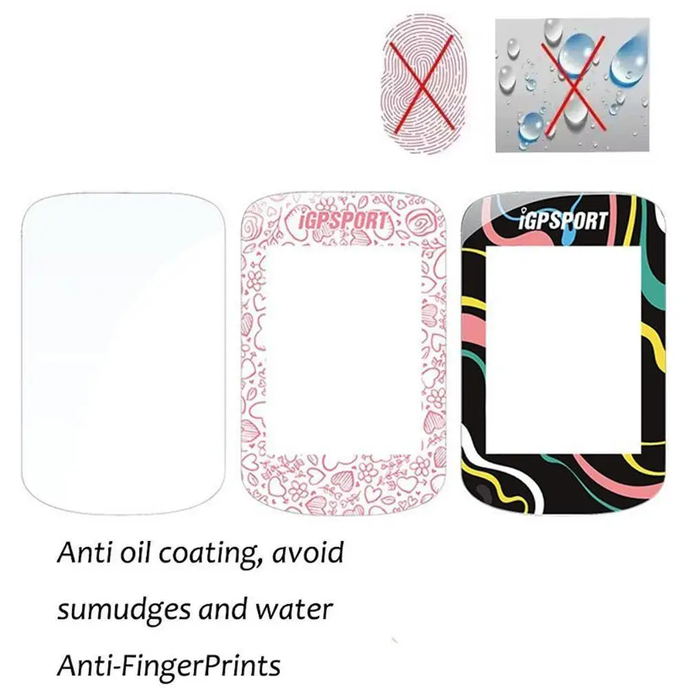 Tempered Glass Screen Protector For IGPSPORT BSC200S/BSC300T Bike Computer HD Film Anti-Scratch Waterproof Personality Decals
Tempered Glass Screen Protector For IGPSPORT BSC200S/BSC300T Bike Computer HD Film Anti-Scratch Waterproof Personality Decals