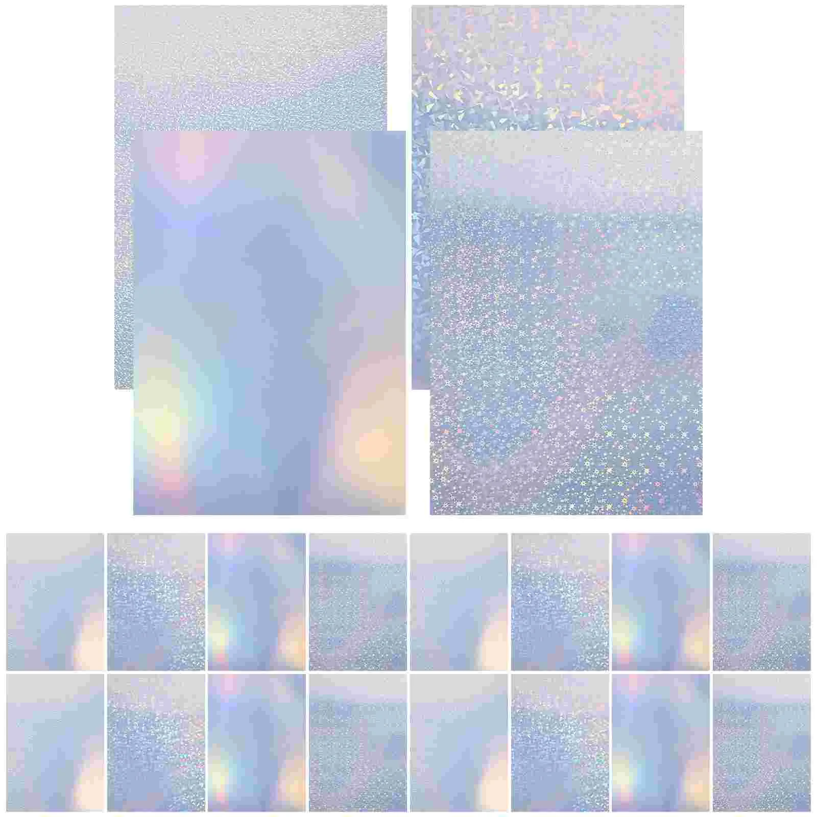 20 Sheets Holographic Printing Paper Sticker Printer Mailing Labels Waterproof Vinyl Stickers Sticky Nail Printable
20 Sheets Holographic Printing Paper Sticker Printer Mailing Labels Waterproof Vinyl Stickers Sticky Nail Printable