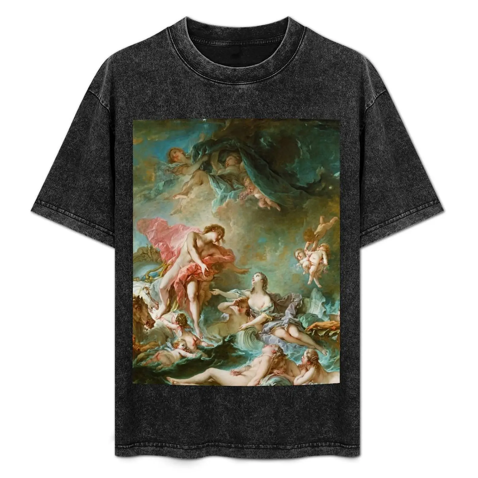 Franois Boucher The Setting of the Sun T-Shirt Vintage Print Crew Neck Tee
Franois Boucher The Setting of the Sun T-Shirt Vintage Print Crew Neck Tee