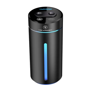 Car Electric Air Diffuser Humidifier Vehicle Air Humidifier USB Charging Mini Essential Oil Diffuser With Mood Light For Auto